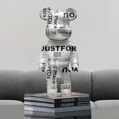 Graffiti Bear Figurine