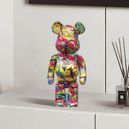 Graffiti Bear Figurine