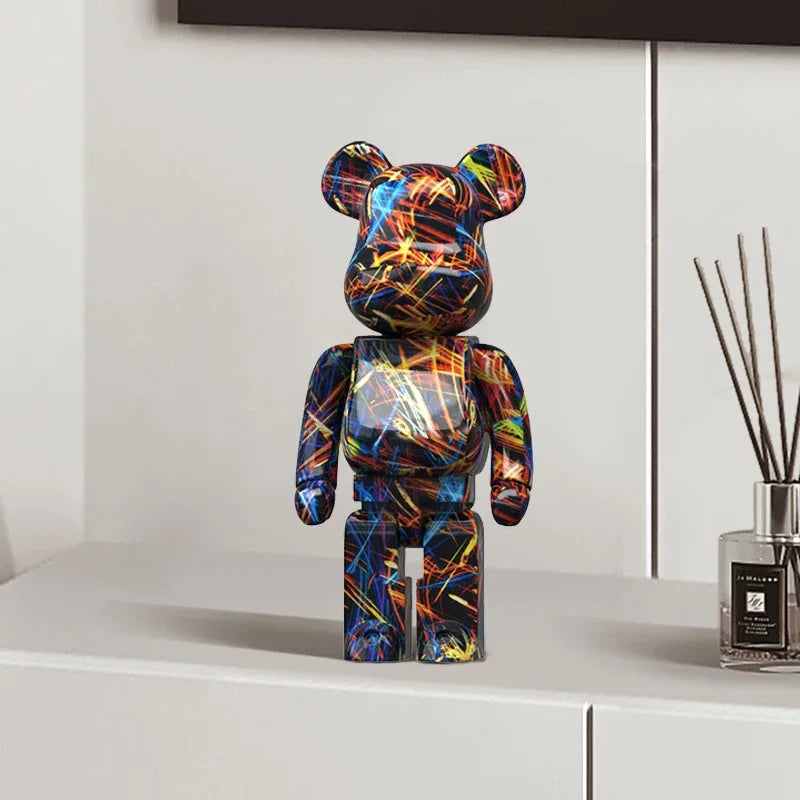 Graffiti Bear Figurine