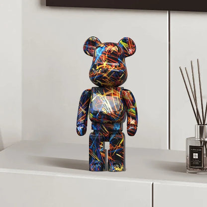 Graffiti Bear Figurine