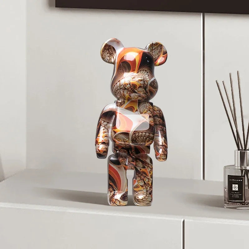Graffiti Bear Figurine